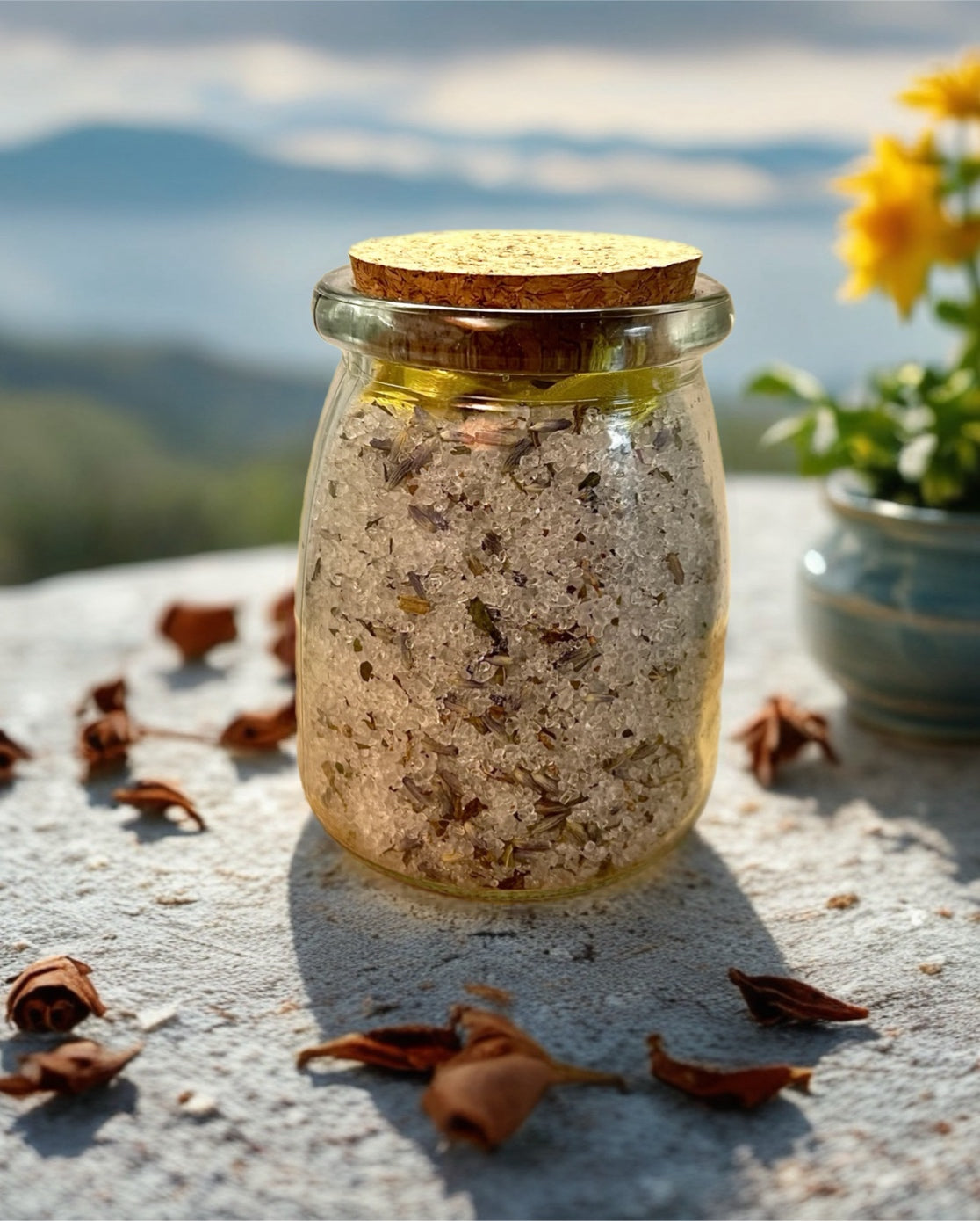 Beautiful Sunrise Salt Bath